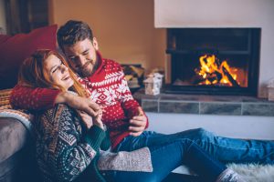 Cozy winter holidays.